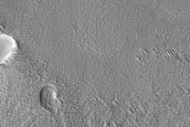 Small Volcano on West Flank of Pavonis Mons