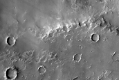 Impact Basin Rim in Terra Sabaea