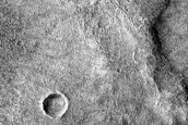 Wrinkle Ridge East of Hellas Planitia