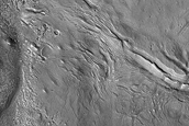 Possible Bamberg Crater Ejecta in Southeast Region