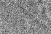 Landforms above Subsurface Radar Observations of South Polar Cap