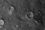 Flat-Floored Crater in Terra Cimmeria