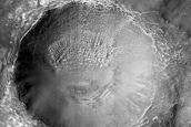 Small Impact Crater Candidate