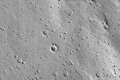 Janssen Crater and Terrain to North