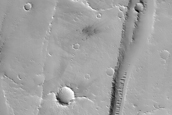 Candidate Recent Impact Site