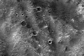 Group of Channels West of Kamativi Crater