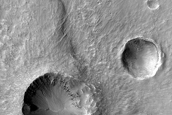 Crater with Steep Slopes