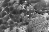 Sand Dunes in Valley Northeast of Syrtis Major Planum