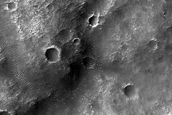 Channels South of Huygens Crater