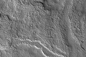 Negative and Positive Relief Valley Feature Seen in MOC Image R09-00568