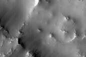 Ridge in Large Crater Wall
