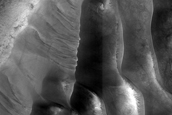 Defrosting Processes in Crater