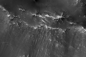 Crater Rim in Terra Sabaea