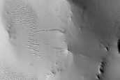 Slopes in Small Double Crater