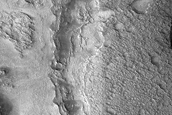 Olivine and Hydrated Mineral-Rich Terrain in Nili Fossae