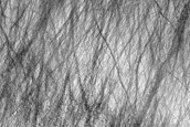 Terrain East of Barnard Crater