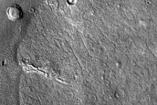Ridged Flow-Like Features in Deuteronilus Mensae