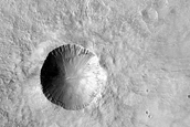 Fresh Impact Crater
