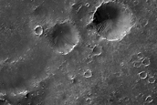 Terrain West of Huygens Crater