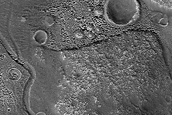 Channel Cutting Upper Plains Unit in Deuteronilus Mensae