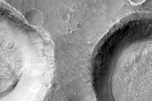 Twin Craters of Identical Size near Mariner Crater
