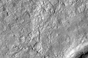 Crater Surface Features near Hellas Planitia
