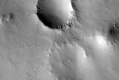 Terrain Sample in Fesenkov Crater