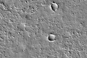 Candidate Recent Impact Site
