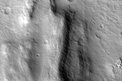 Rockfall Search on Steep Slopes with Streaks near Fresh Crater