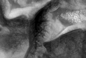Central Russell Crater Erg