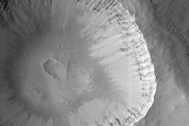 Well-Preserved 2 to 3-Kilometer Superposed Impact Crater