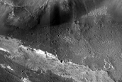Deposits on Floor of Bahram Vallis