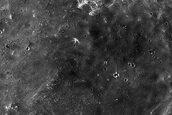 Bright-Rayed Impact Crater near Voeykov Crater