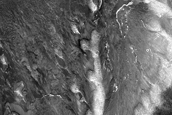 Monitor Steep Slopes in West Melas Chasma 