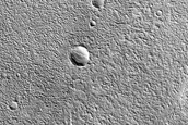 Region of Large New Impact in Tempe Terra