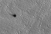 Candidate Recent Impact Site