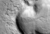 Anomalous Shaped Crater