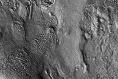 Dipping Layers in Depression in Deuteronilus Mensae