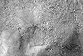 Central Peak in Crater