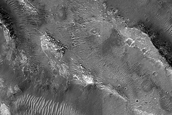 Channels Connecting Capri and Eos Chasmata