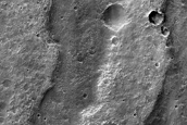 Terrain Northwest of Corozal Crater