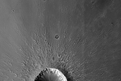 Crater near Opportunity Landing Site