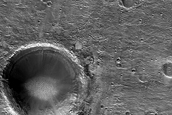 Exposed Crater Wall Strata in Oxia Planum