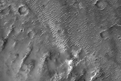 Parallel Valleys near Huygens Crater