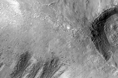 Gullies on Mound in Nereidum Montes