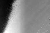 South Polar Residual Cap Margin