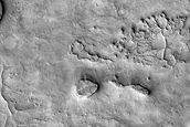 Ridges Northwest of Nili Fossae