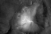 Massifs on Layered Bedrock in Acidalia Planitia