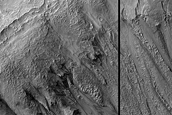 Gullied Crater Wall