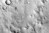 Candidate Recent Impact Site